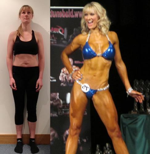 Cathrine Herrem fitness transformation